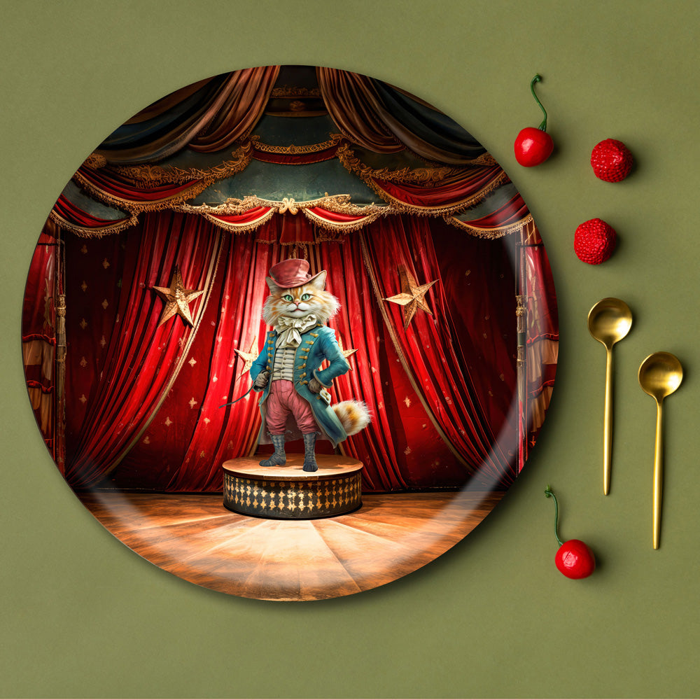 Plateau Bois - Alice Cat Theater - 38 cm