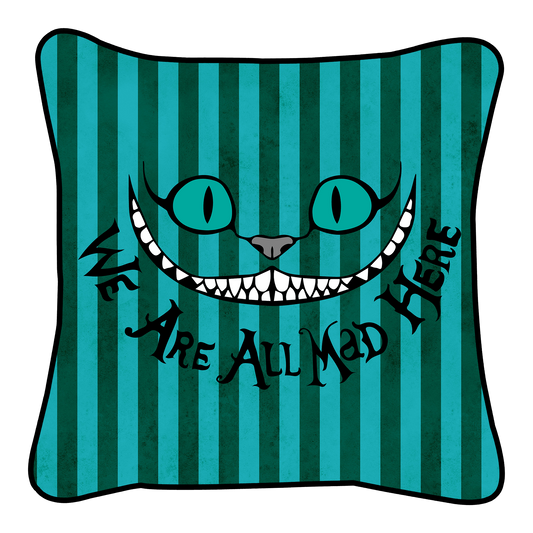 Cushions -  Alice We are all mad here