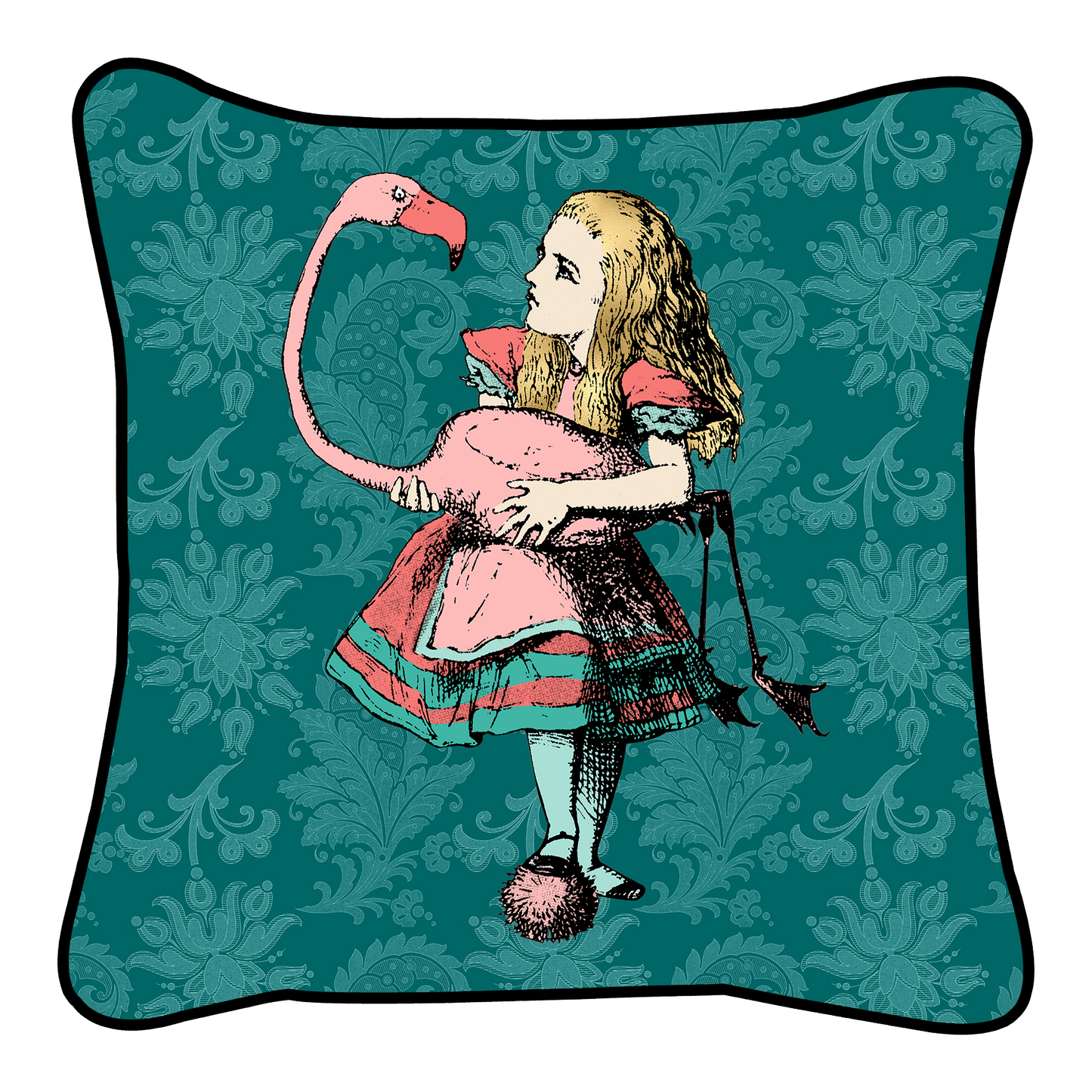 Coussins - Alice Flamingo Flower