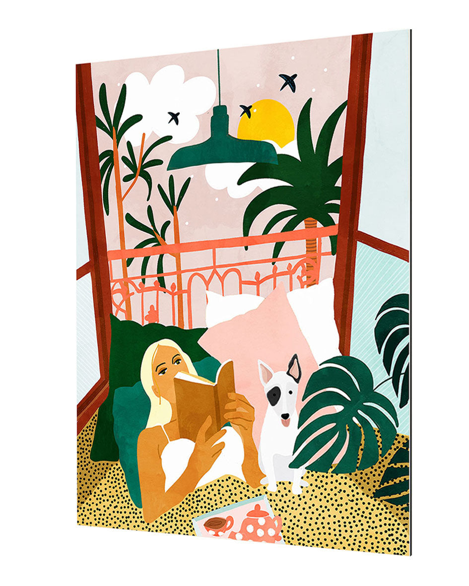 83 Oranges - Reader And Dog