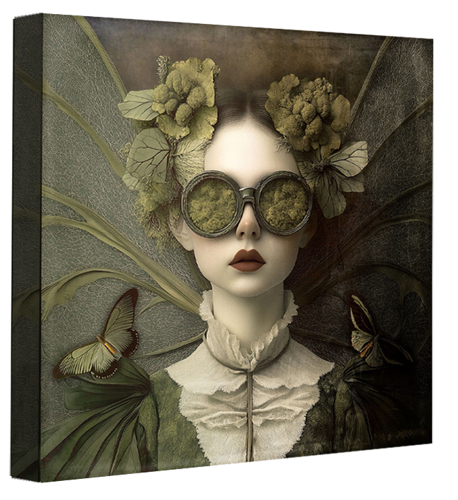 Alisa Williams - Girl in Moss Glasses