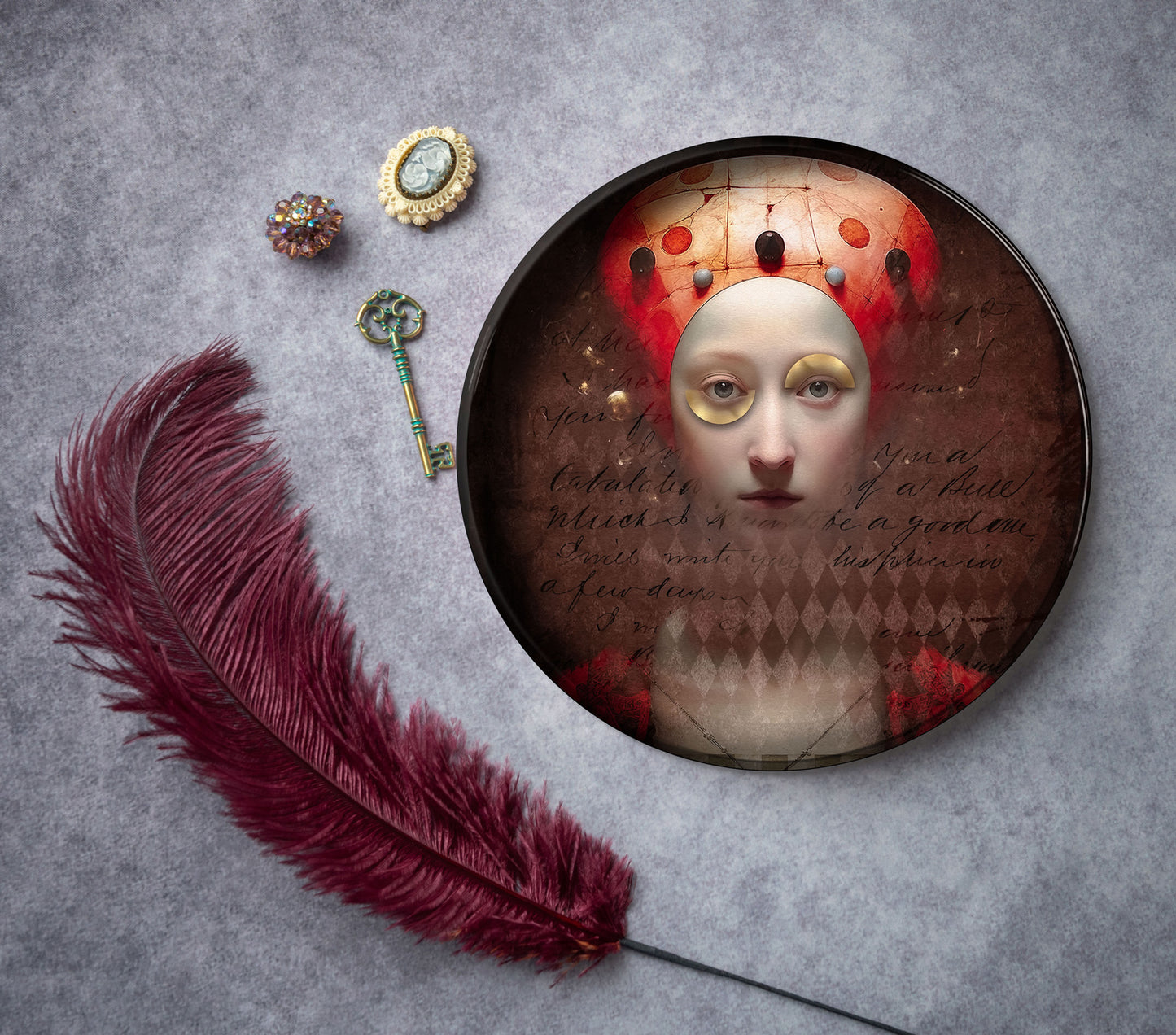 Plateau Métal - Alisa - The Ancient Astronaut 2 - 30 cm