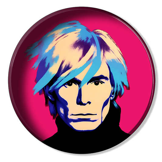 Round Trays -  Pop Art Andy Warhol