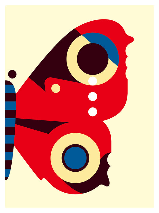 Dicky Bird -  Red Butterfly 2