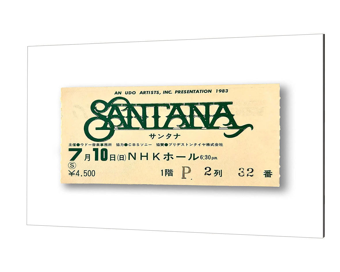 Golden Tickets - Santana 1983