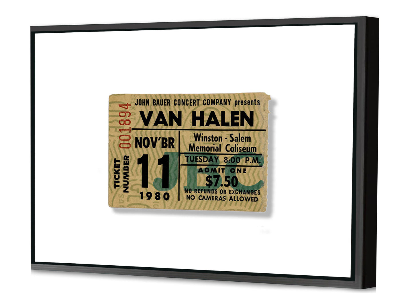 Golden Tickets - Van Halen 1980