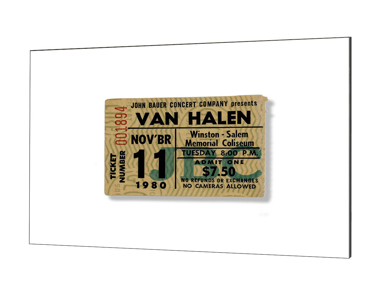 Golden Tickets - Van Halen 1980
