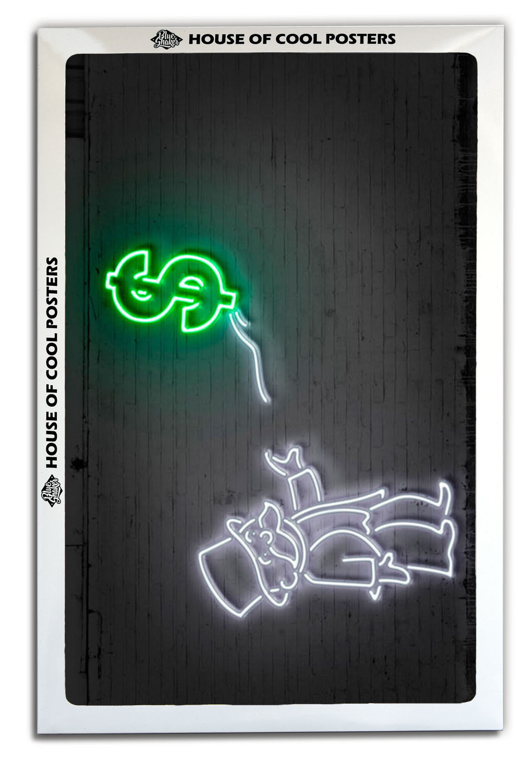 Neon Art - Dollar Balloon