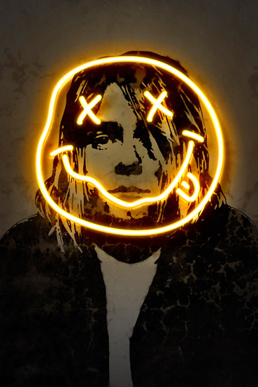 Neon Art -  Kurt Kobain
