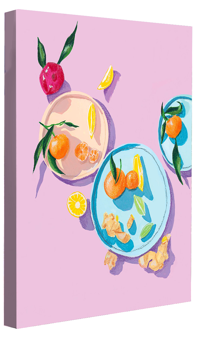 Sarah Gesek - Pink fruit