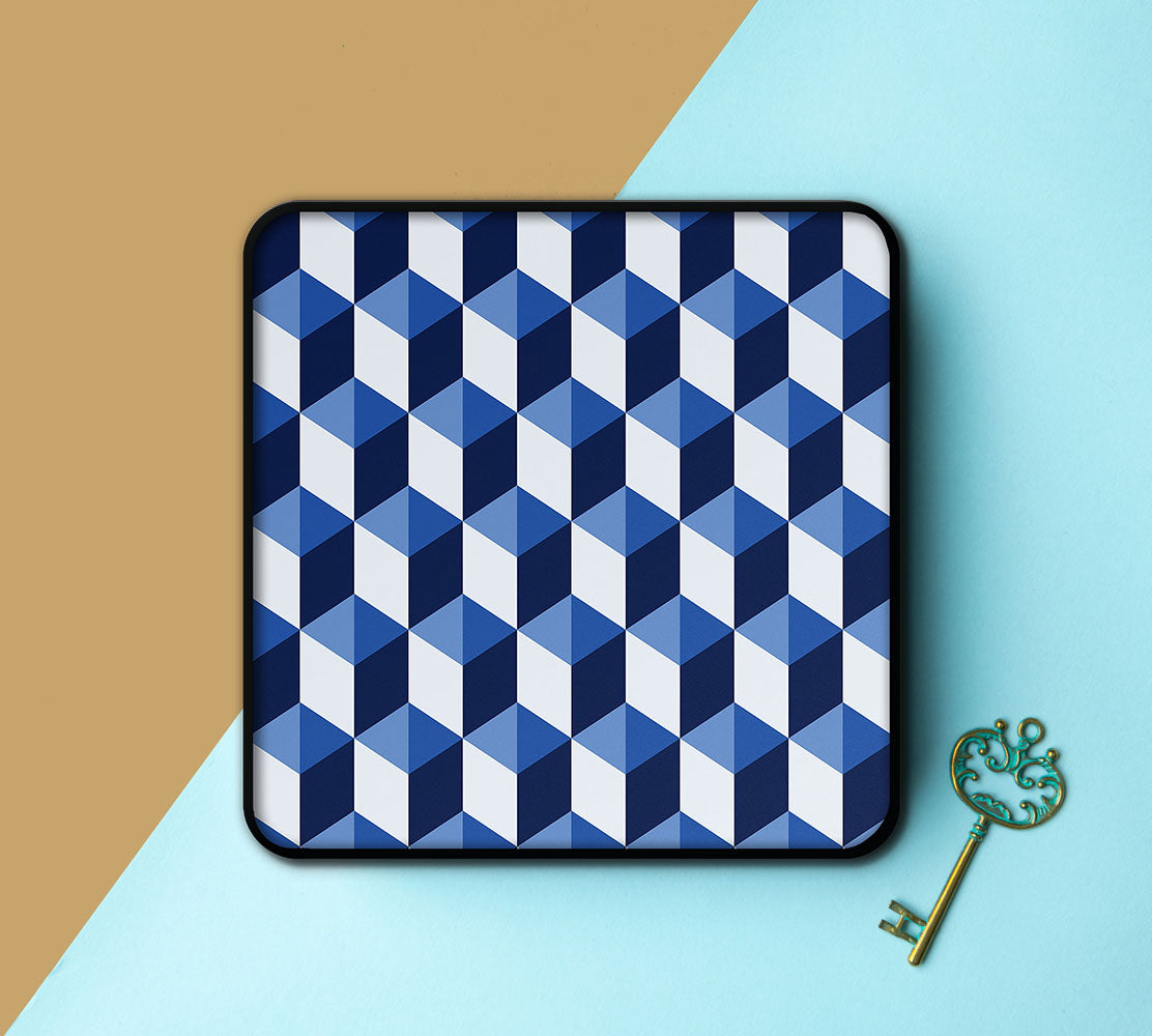 Plateau métal - Abstract 13 - 15 x 15 cm