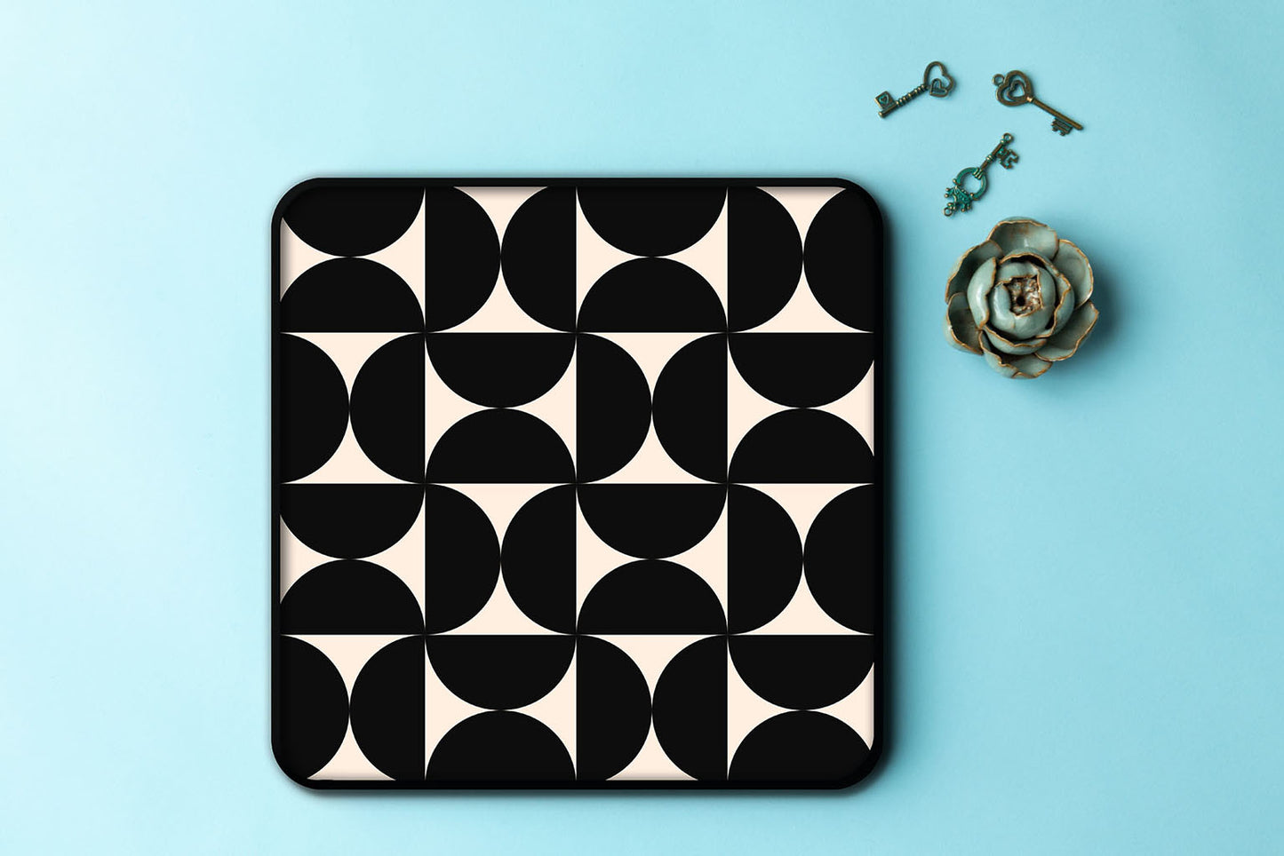 Metal Tray - Abstrakt 19 - 30 x 30 cm