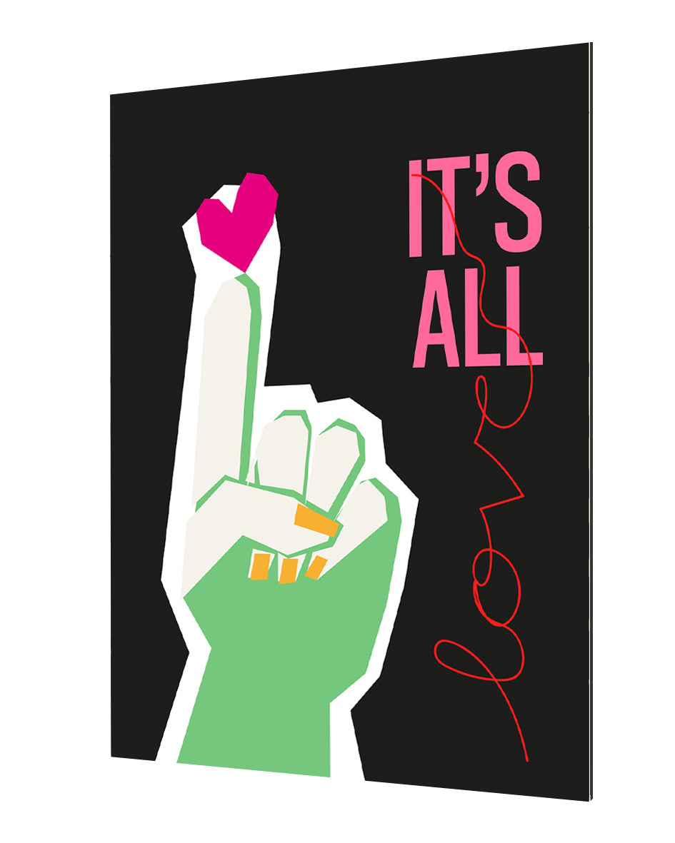 Frances Collett - It's All Love Finger Grey