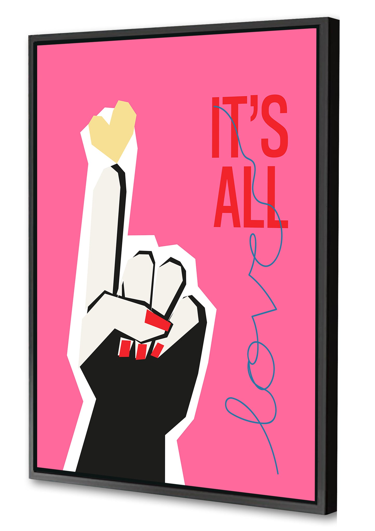 Frances Collett - It's All Love Finger Pink
