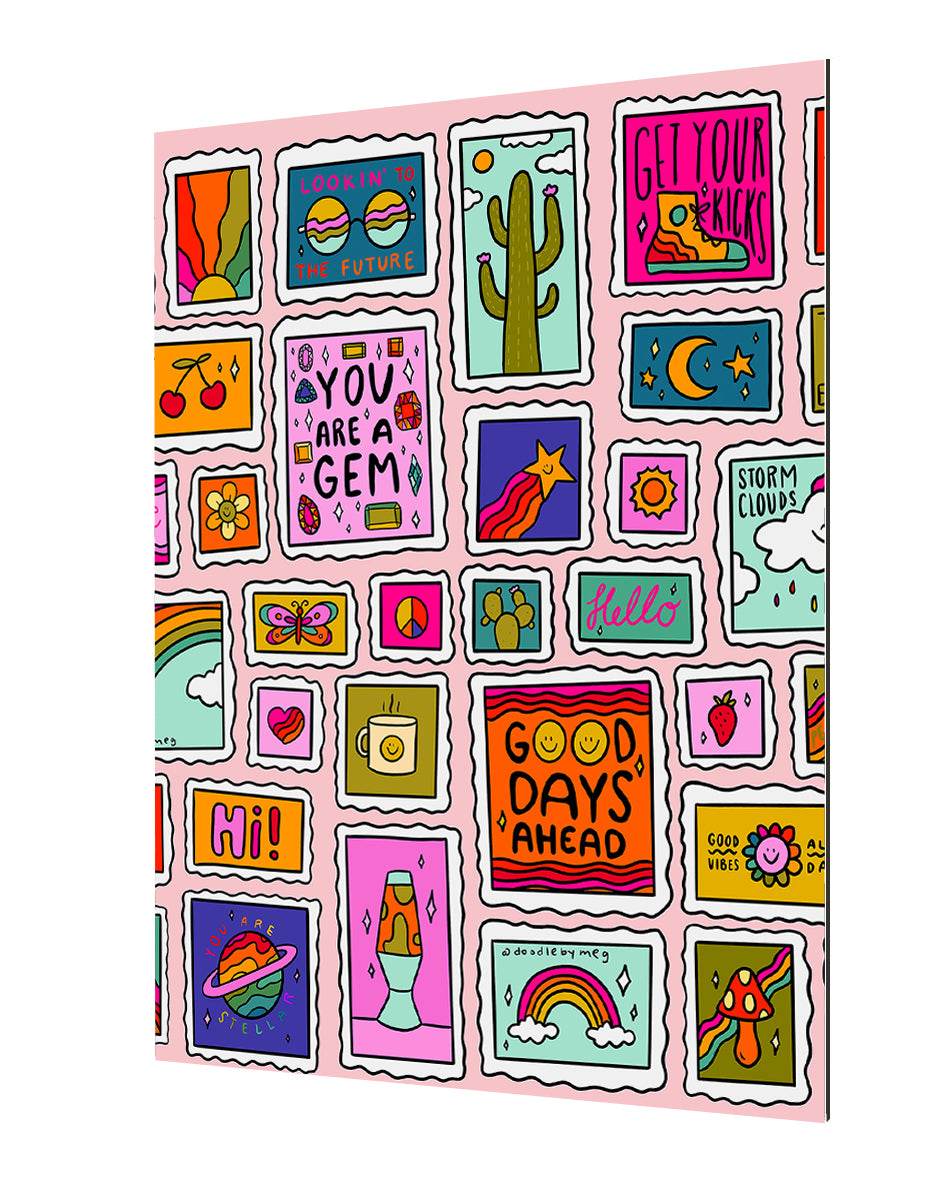 Meghan Wallace - Stamp Print