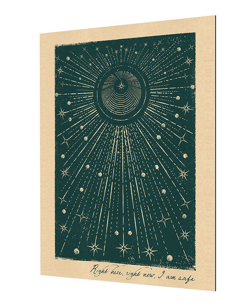 Natalie @ Inktally - I Am Safe Handwritten Green