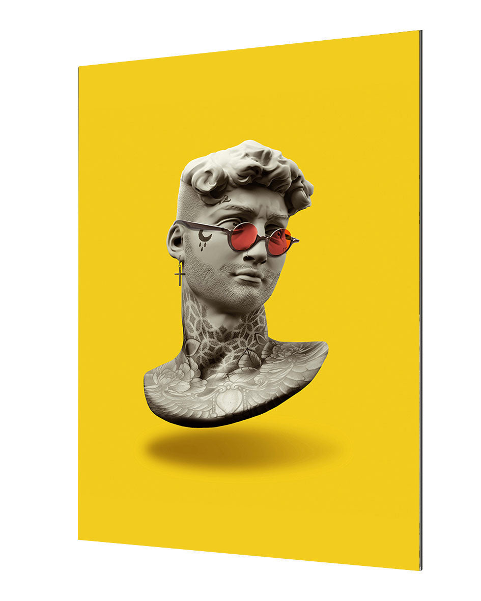 Modern Classic-artem-pozdniakov, print-Alu Dibond 3mm-40 x 60 cm-BLUE SHAKER