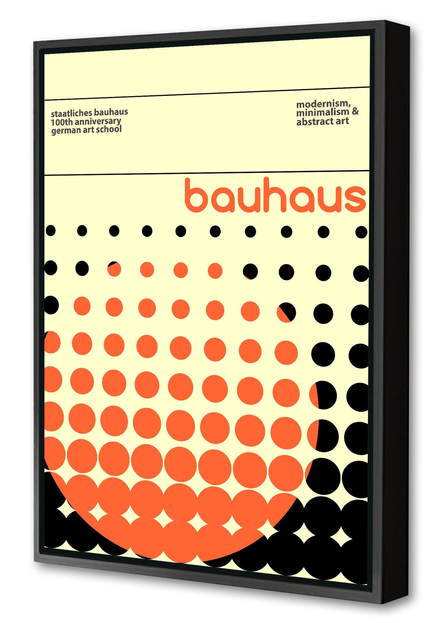100th Anniversary-bauhaus, print-BLUE SHAKER