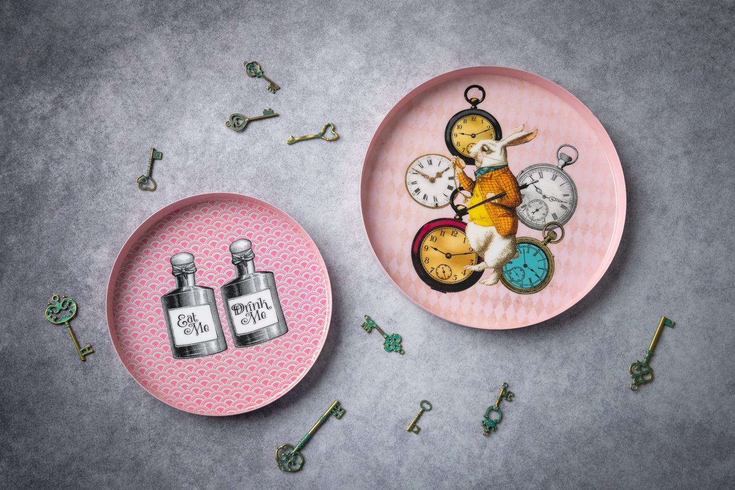 Plateau Métal - Tea Party 3 - 20 cm