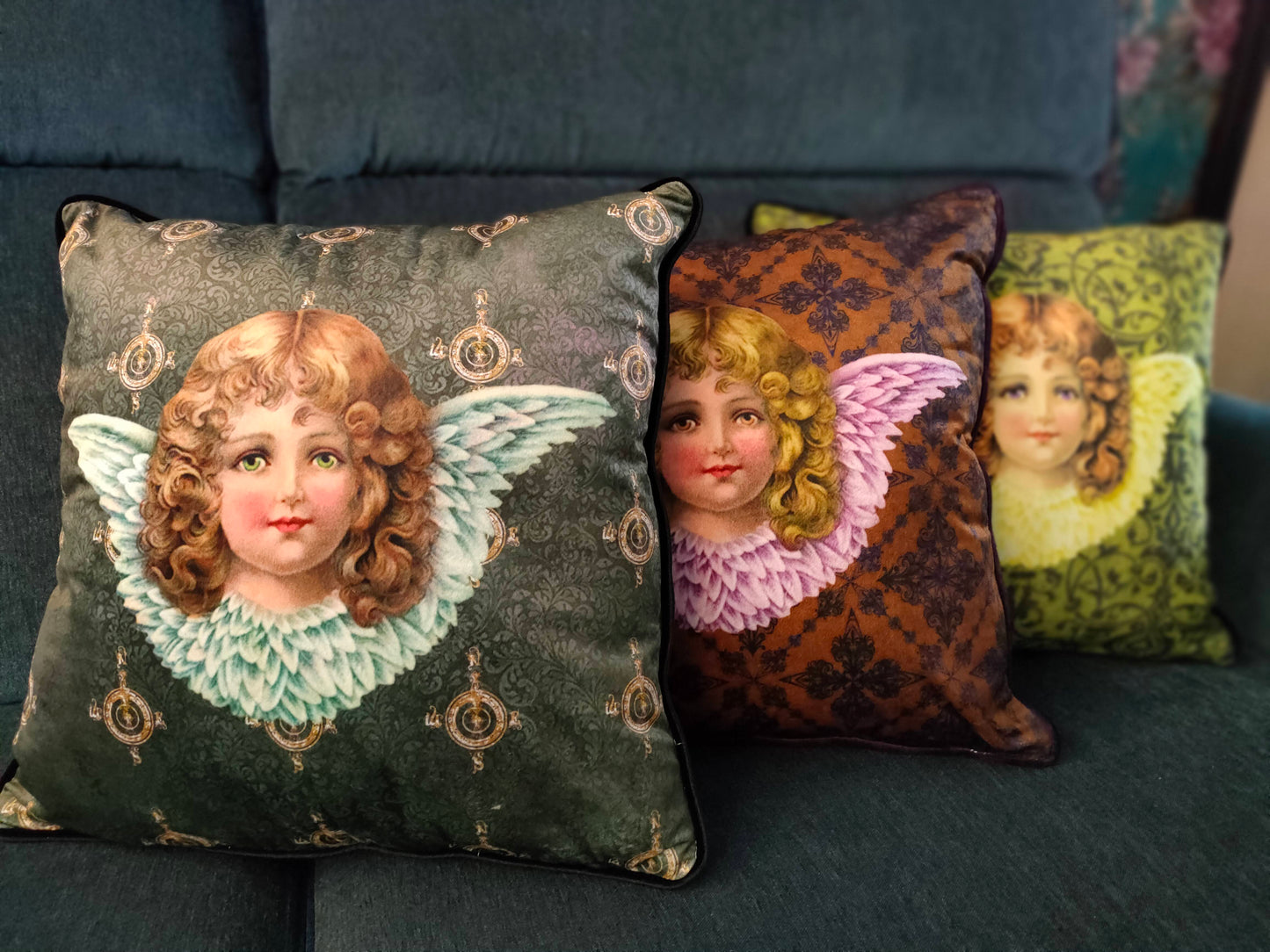 Blue Shaker – coussin – cushion