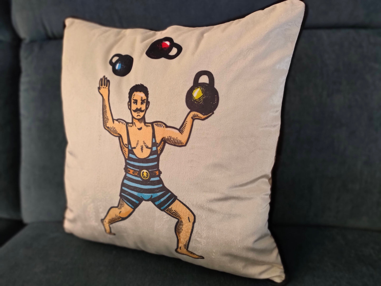 Blue Shaker – coussin – cushion