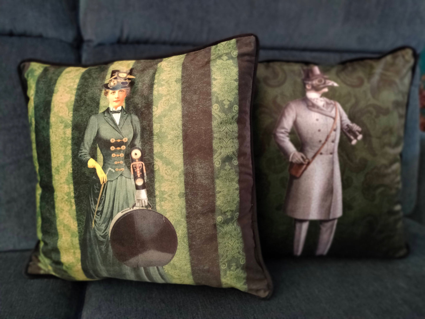 Blue Shaker – coussin – cushion