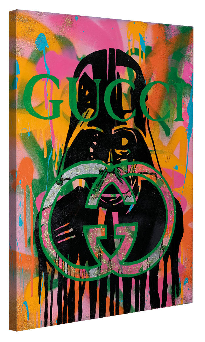 Dargucci-mikael-lindgren, print-Canvas Print - 20 mm Frame-40 x 60 cm-BLUE SHAKER