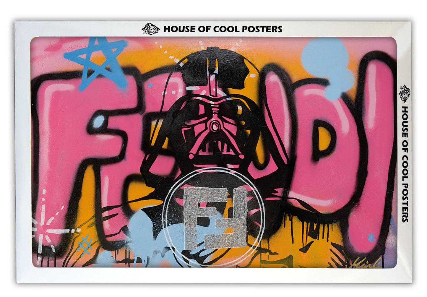 Starfendi-mikael-lindgren, print-BLUE SHAKER