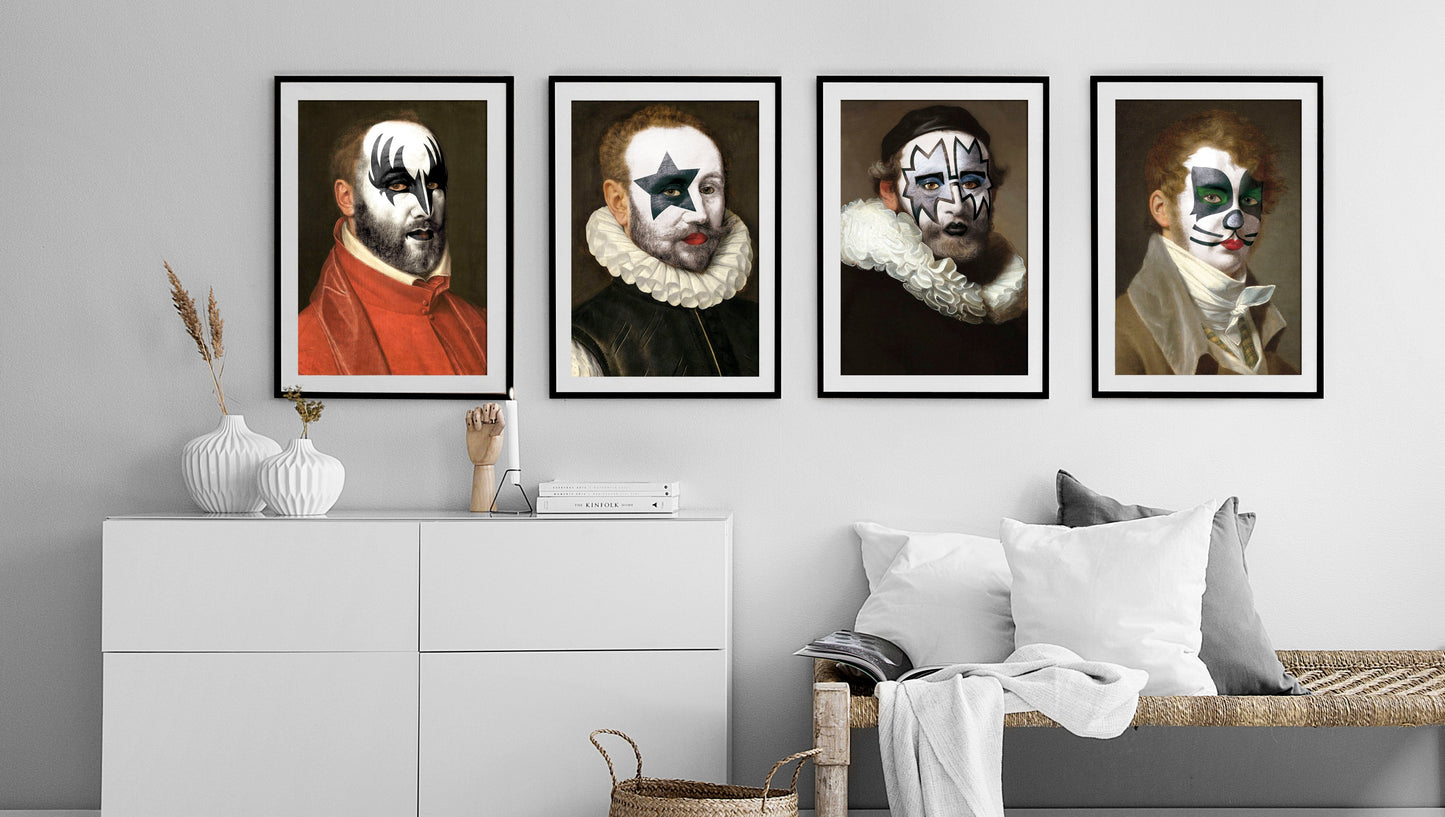 KISS #1-historical, print-BLUE SHAKER