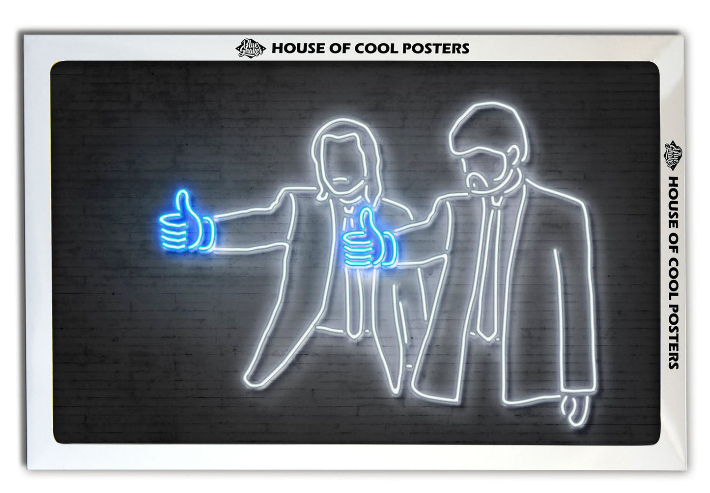 Like Fiction-alt, neon-art, print-BLUE SHAKER