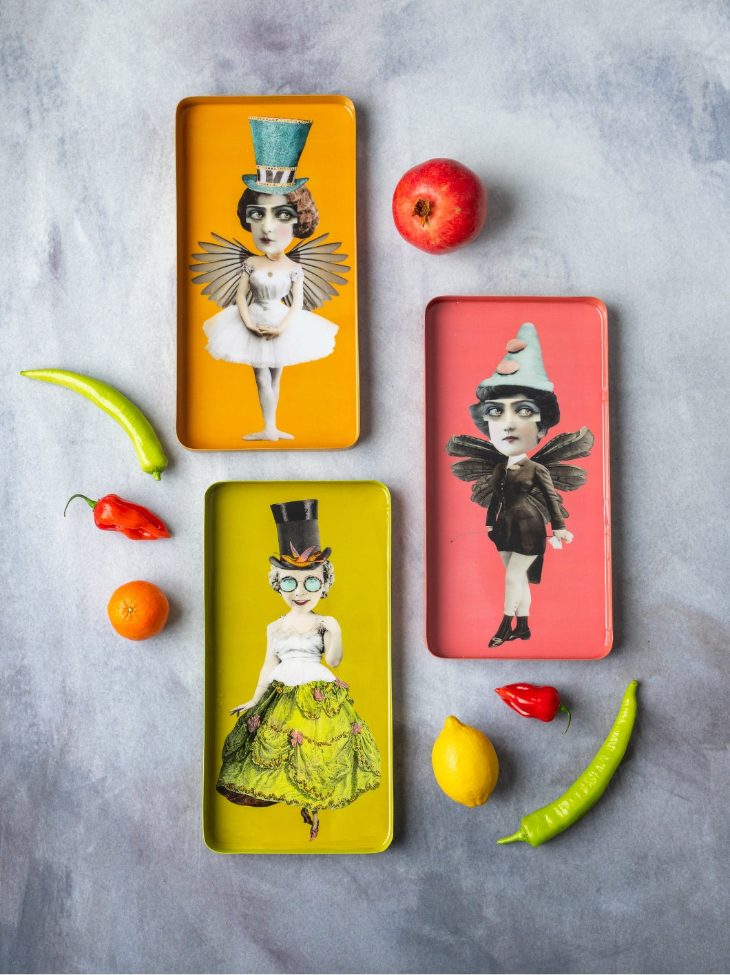 Metal Tray - Doll Factory 7 - 20 x 40 cm