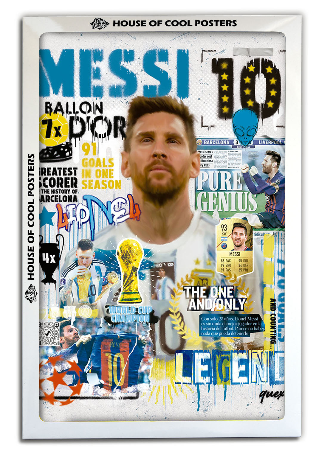 Messi 10-print, ricardo-noble-BLUE SHAKER