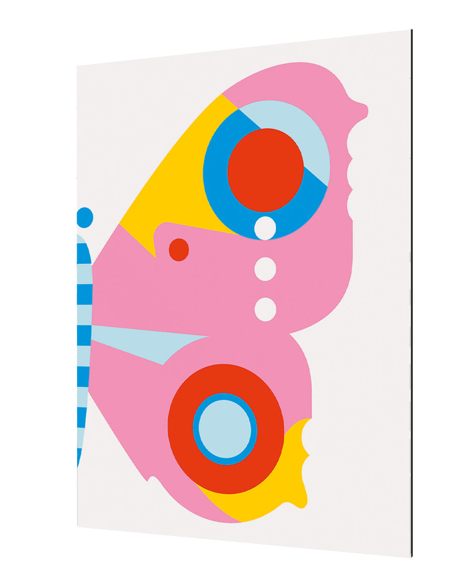 Dicky Bird - Pink Butterfly 2