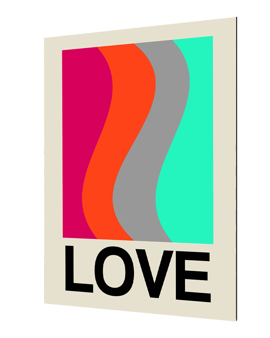 Frances Collett - Retro Stripe LOVE Wave Wonder