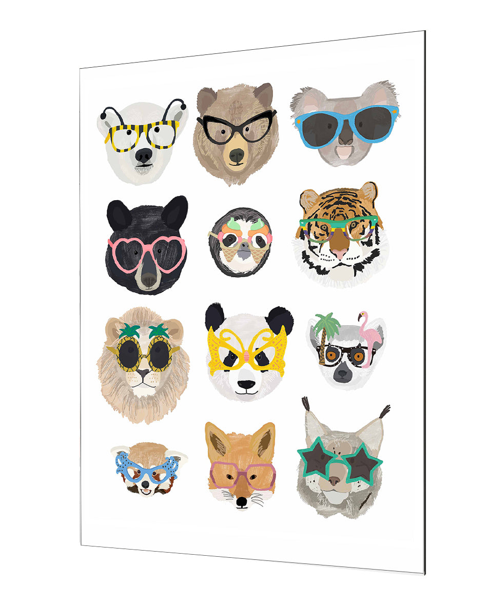 Hanna Melin - Big Cats In Glasses