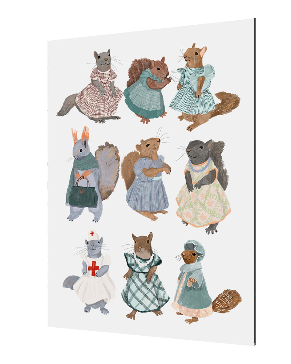 Hanna Melin - Cute Squirrels