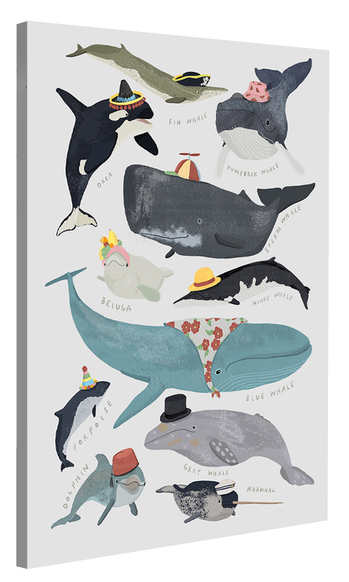 Hanna Melin -  Whales In Hats