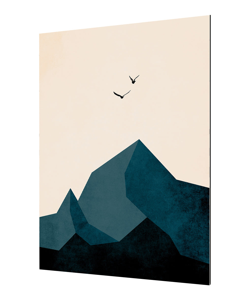 Kubistika - Zugspitze Blue