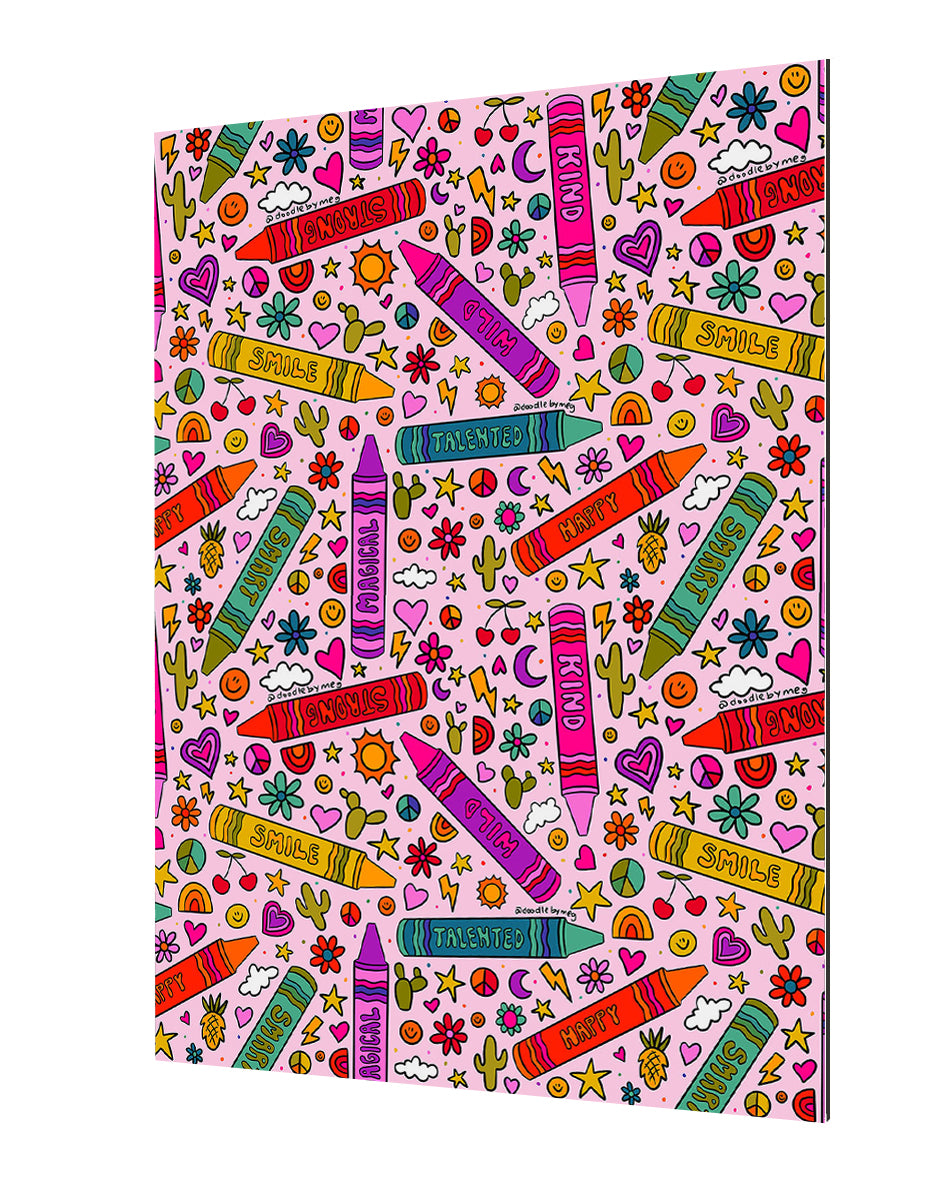 Meghan Wallace - Crayon Print