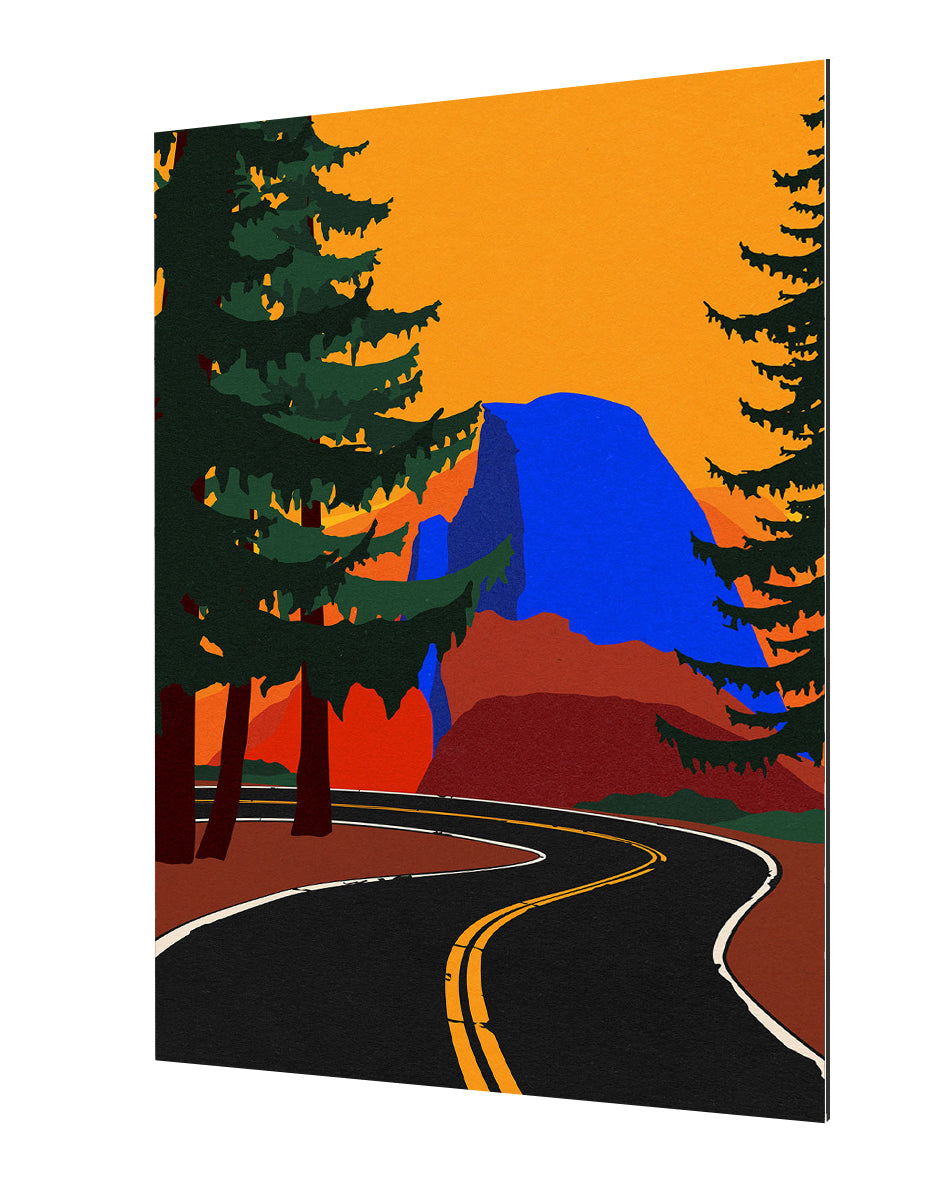 Rosi Feist - Clacier Road With Half Dome