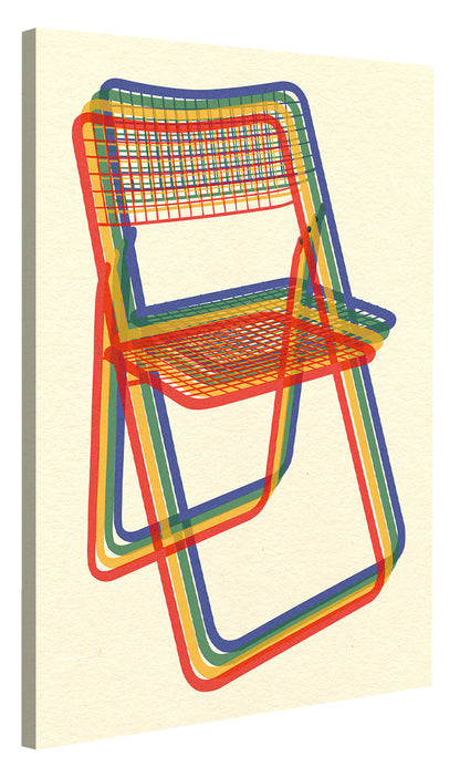 Rosi Feist -  Ted Net Chair Rainbow