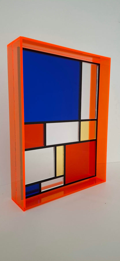 Mondrian mirror