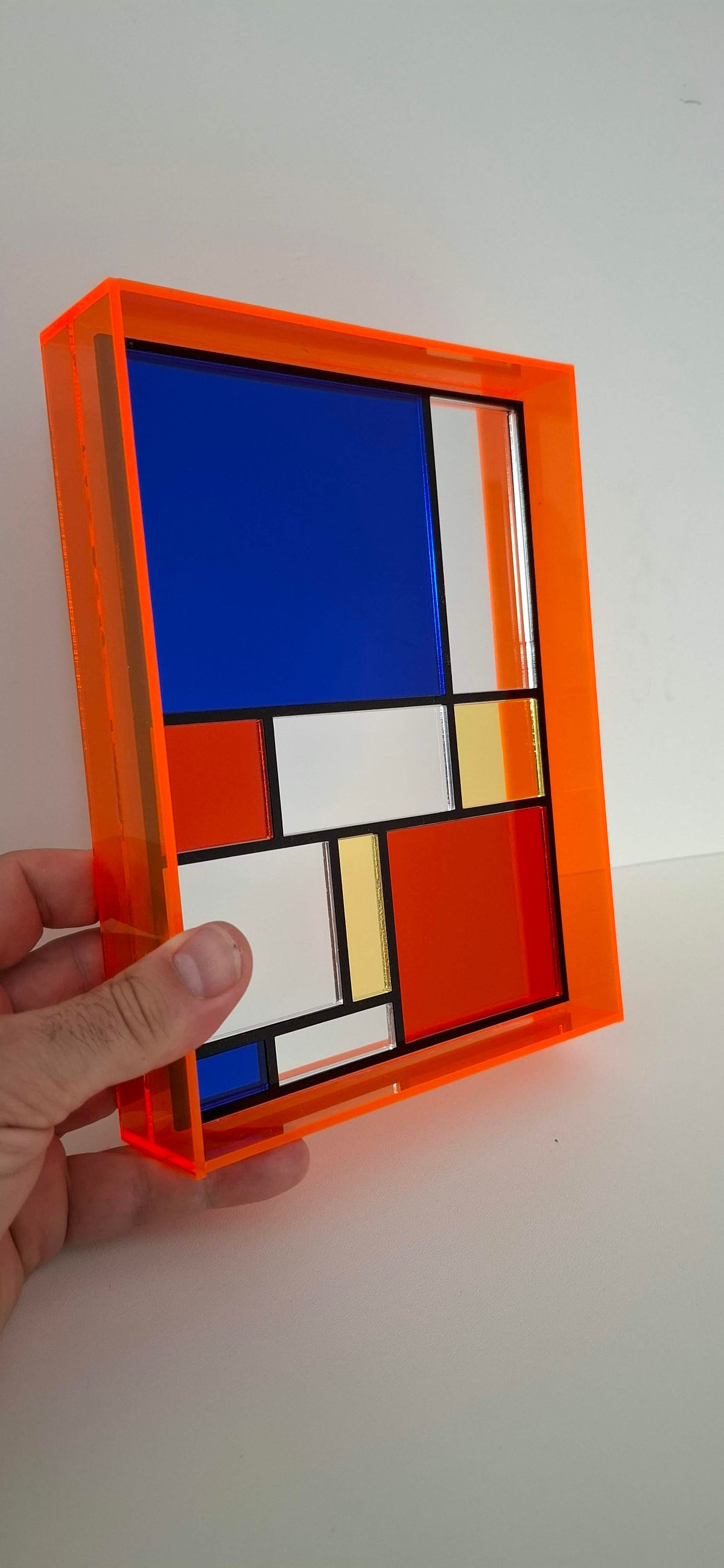 Mondrian mirror