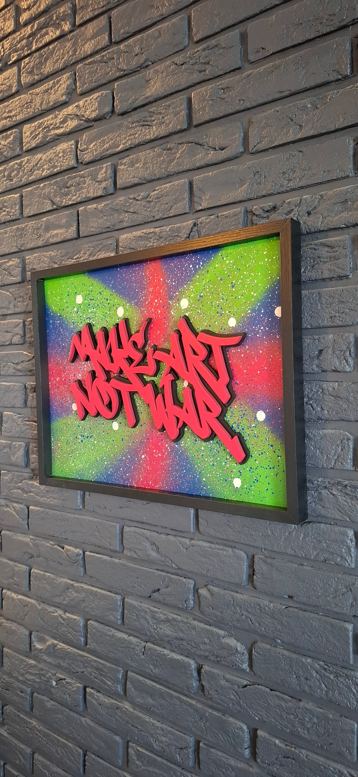 Make art not war