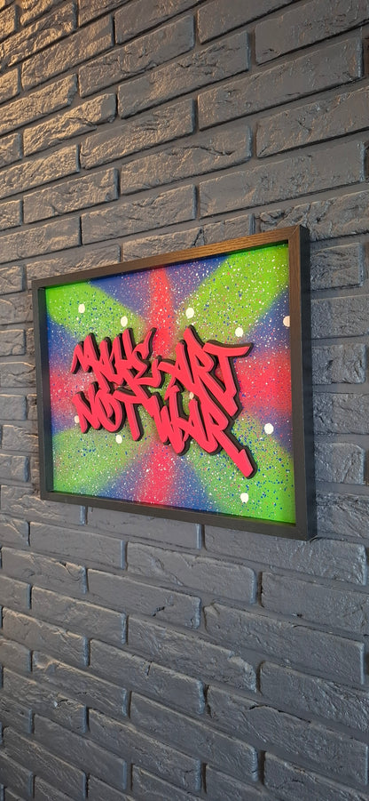 Make art not war