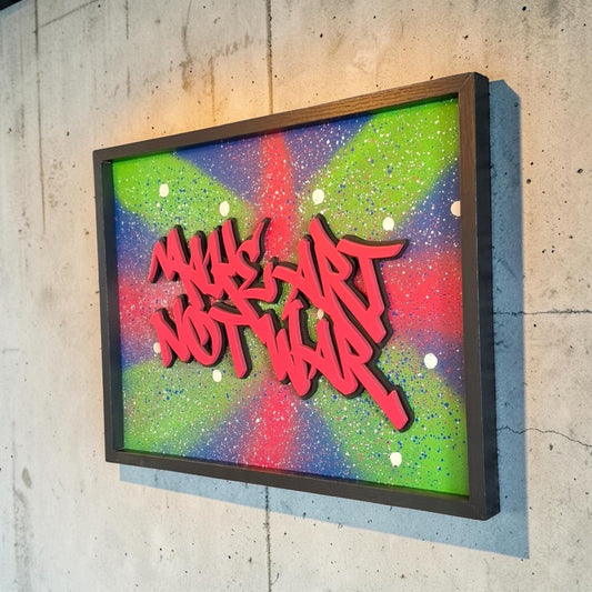 Make art not war