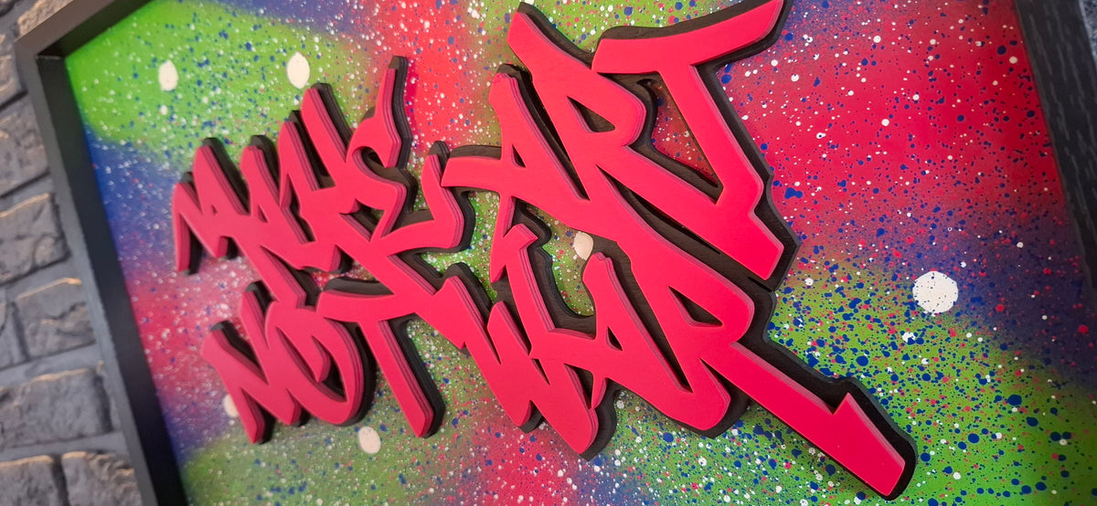 Make art not war