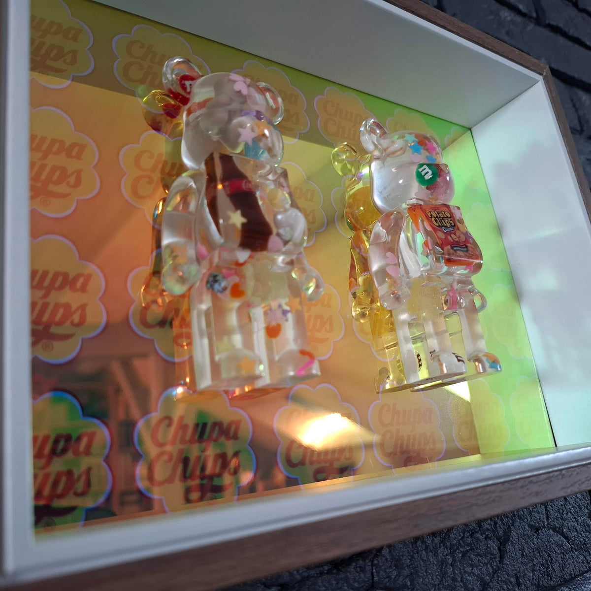 Bearbrick - Chupa Chups Mirror edition