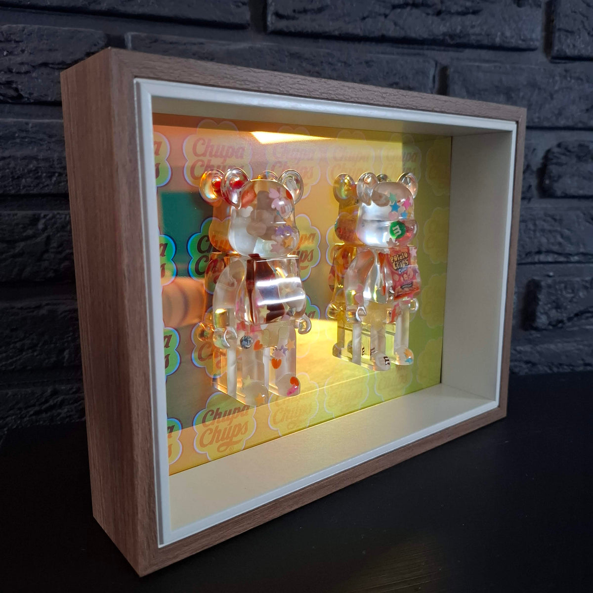 Bearbrick - Chupa Chups Mirror edition