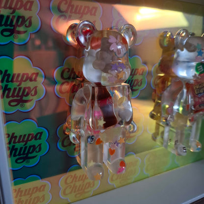 Bearbrick - Chupa Chups Mirror edition